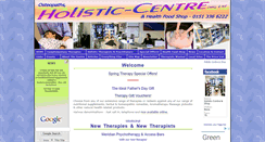 Desktop Screenshot of holistic-centre.org