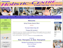 Tablet Screenshot of holistic-centre.org